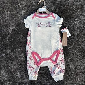Chick Pea baby girls' 2-piece outfit set 6/9 Months